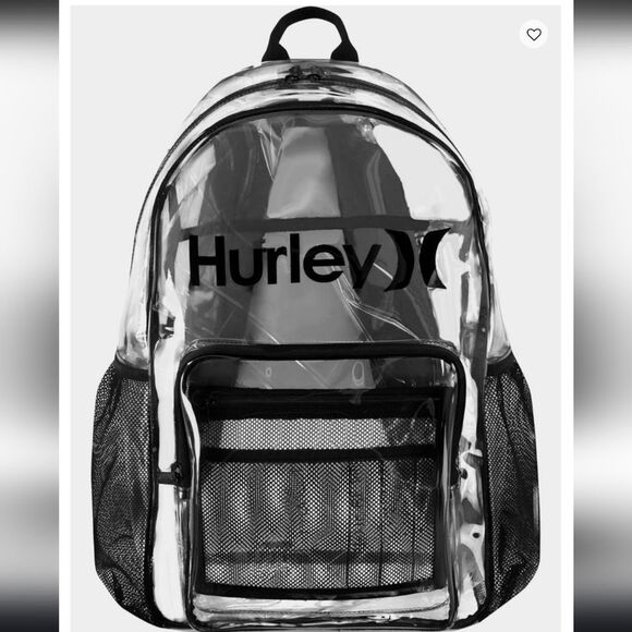 NWT HURLEY Transparent Day Backpack - Picture 1 of 6